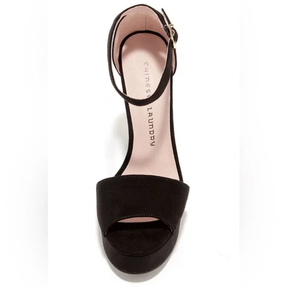 Chinese Laundry Women's Avenue Platform Dress Sandal, Black 9.5 - Picture 5 of 7